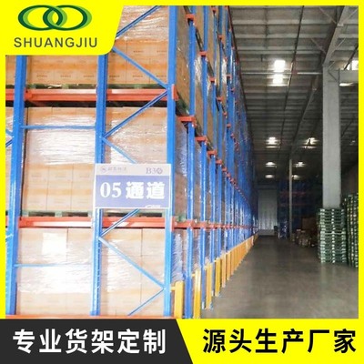 双久仓储穿梭式货架贯通货架厂家直销 SJ-GT-185 高效仓储解决方案详解